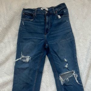 Abercrombie mom jeans